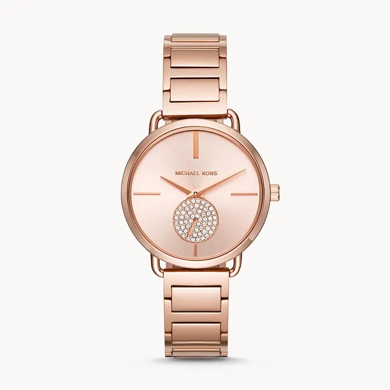 Michael Kors Portia Rose Dial Rose Gold-tone Ladies Watch | MK3640